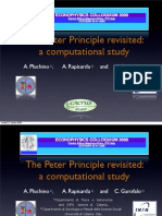 PeterPrinciple-Erice Conference On Econophysics 25-31 October 2009
