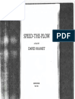 Mamet, David - Speed The Plow