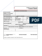F025 Formato Autorizacion Ausencia Laboral