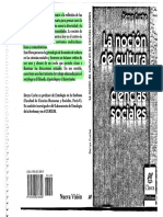 Cuche Denys La Nocion de Cultura en Las Ciencias Sociales - Seleccic3b3n