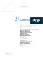 Libro de Recurosos Matematicas 3 Primaria Santillana PDF