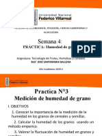 Semana 4. Determinacion de Humedad en Granos