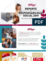 Reporte Responsabilidad Social 2019 KELLOGG'S
