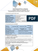 Guía de actividades y rúbrica de evaluación - Paso 3 - Psicofisiología de la Emoción, Sueño y Motivación (1).pdf