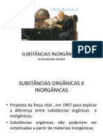 Aula - Substâncias Inorgânicas