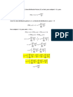 Distribución Poisson proposición 1 demostración