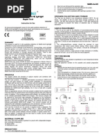 Fisher Healthcare Sure Vue Signature Mono Test Kit Instruction Sheet ...