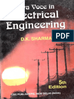 Viva Voce in Electrical Engineering 5th Edition by D. K. Sharma PDF