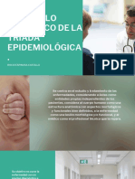 El Modelo Biomédico de La Triada Epidemiológica.