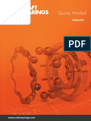 Catalog | PDF | Bearing (Mechanical) | Mechanical Engineering
