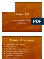 Income Tax- SPA 2010