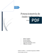 TP 10 - Determinación de Hierro - Potenciometría de Óxido-Reducción