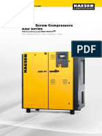 Kaeser ASD Series Rotary Screw Compressors with SIGMA PROFILE Technology