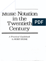 Kurt Stone - Music Notation in The Twentieth Century (BW) PDF