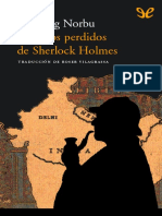 Los Anos Perdidos de Sherlock H - Jamyang Norbu