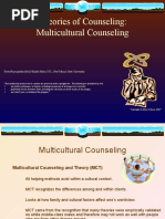 Theories of Counseling: Multicultural Counseling