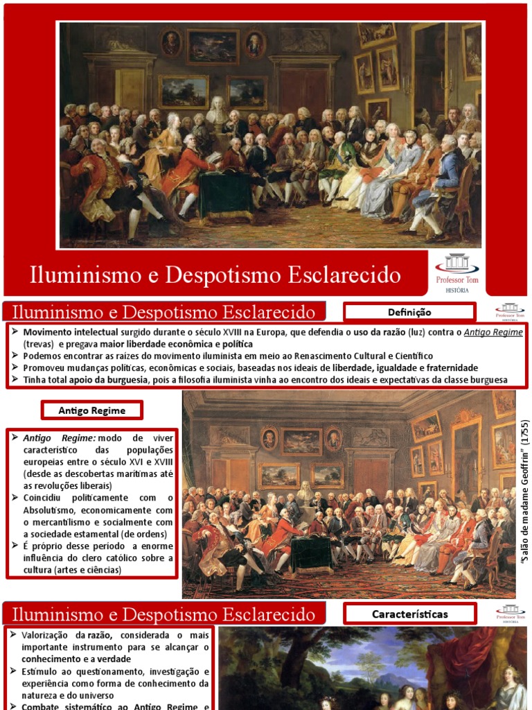 Iluminismo e Despotismo Esclarecido (Tom) .PPSX | PDF | Iluminismo ...