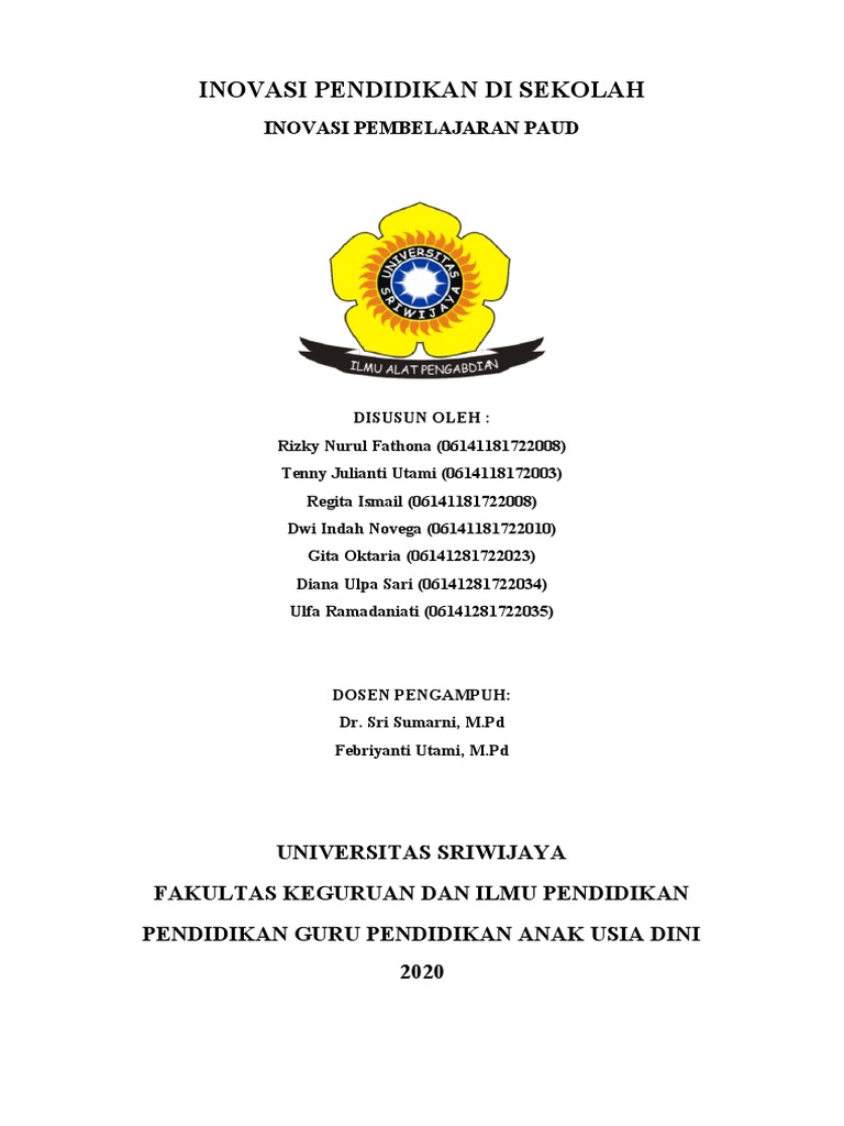 Inovasi Pendidikan Di Sekolah | PDF | Ilmu Sosial | Sains & Matematika