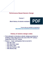 Performance Based Seismic Design