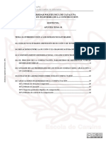 Universidad Politécnica de Cataluña Grado en Ingeniería de La Construcción PDF