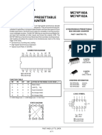 Synchronous Presettable BCD Decade Counter MC74F160A MC74F162A