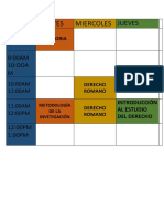 Horario Semana 21-25