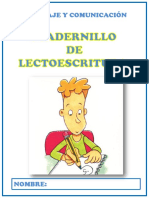 Cuadernillo Lectoescritura