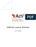 J2ME Mini-Lecture: Bluetooth: AITI 2009