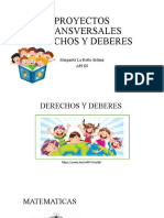 Proyectos Transversales Derechos y Deberes