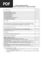 MoCA 8.1 BLIND - Spanish Instructions | PDF | Memoria | Verbo