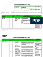 Hazard Assessment and Control Form