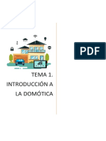 INTRODUCCION A LA DOMOTICA Tema 1 PDF