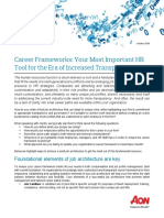 Career Frameworks: Your Most Important HR Tool For The Era of Increased Transparency