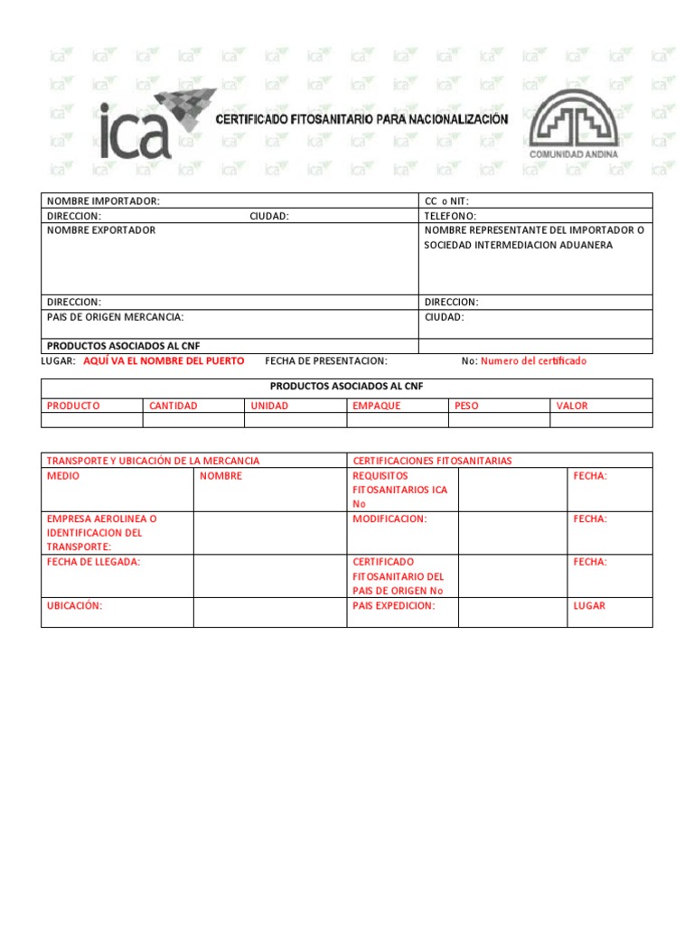 Certificado Ica | PDF