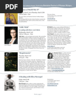 Download The First Ever Berkshire Festival of Women Writers - Events Schedule by Anna Myers SN48075725 doc pdf