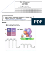 Guía lenguaje primero básico consonantes MLP