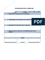 INFORME REVISIÓN ALTA DIRECCIÓN