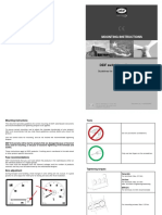 Mounting Instructions For Switchboard Instruments 4189320059 UK PDF