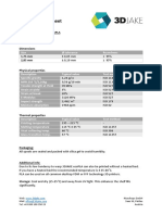 Technical Data Sheet: Dimensions 1,75 MM 2,85 MM