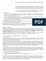 La construcción del marco feminista sobre la violencia de género