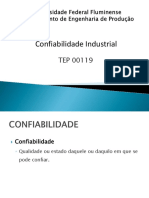 Confiabilidade - Módulo 2 - Definições Taxa Exponencial PDF