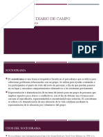 Sociodrama y diario de campo: técnicas en psicología