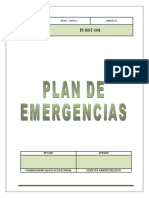 Pl-SST-001 - PLAN DE EMERGENCIAS