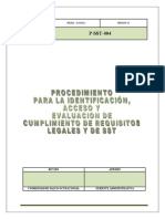 P-SST-004 Proc - Requisitos Legales