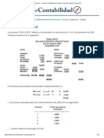 Ejercicio - Costos - TP II Presupuesto Ejercicio Solucion PDF