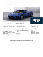 Corvette Stingray 2020