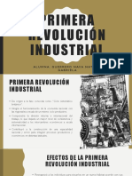 La primera revolución industrial y sus efectos