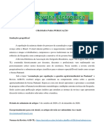 Chamada Dossie Pantanal - Revista AGB TL
