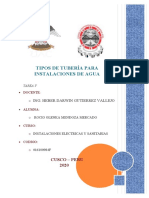 Tipos de Tuberias para Agua Caliente