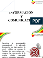 Reinducción informacion y comunicacion